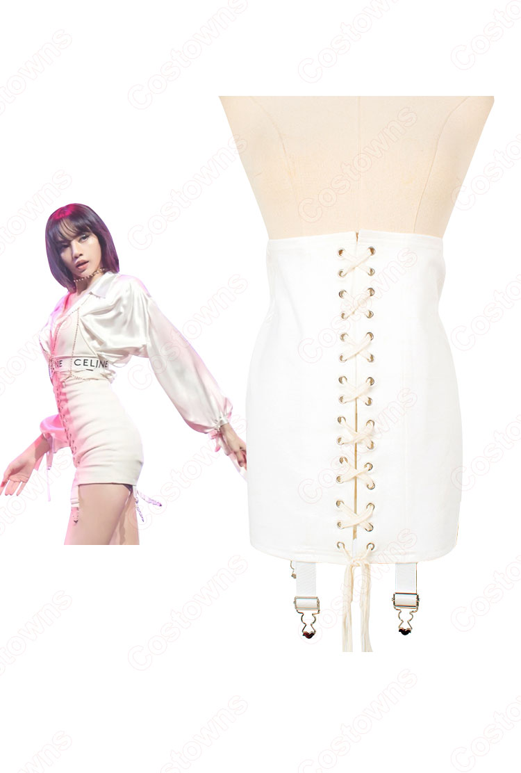 BLACKPINK(ブラックピンク) LISA(リサ) ダンス服 中国版プデュ・青春有你3(Youth with You3) 『Lover』 ライブ衣装 韓国 アイドルスタイル ステージ衣装-6