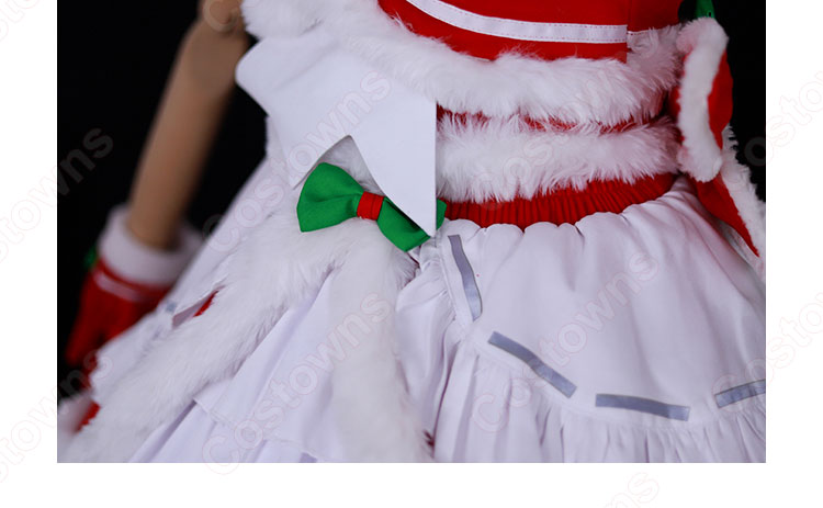リゼロス レム クリスマス衣装 コスプレ衣装 『Re:ゼロから始める異世界生活 Lost in Memories』 聖夜の装い cosplay 仮装 変装-6