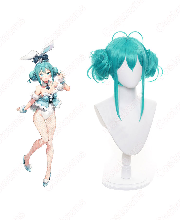 初音ミク　バニーガール　ミクバニー　うさぎ　コスプレ衣装　ウィッグ　セット 51OdGtAF3yS._UF350,350_QL50_.jpg