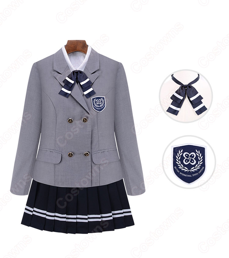 学園制服 コスプレ衣装 韓国ドラマ 【恋するジェネレーション】 Who Are You?学校2015 キム・ヨヒョン制服 ユク・ソンジェ制服 文化祭 体育祭 ユニフォーム コスチューム 韓国風制服-7