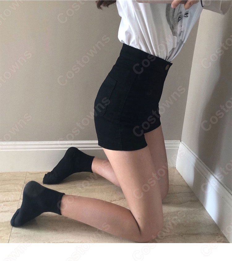 BLACKPINK（ブラックピンク） リサ（LISA）[LILI’s FILM #3] ダンス服 ジャズダンス衣装 韓国 アイドルスタイル 演出服 日常着 トップス 半ズボン セット-7