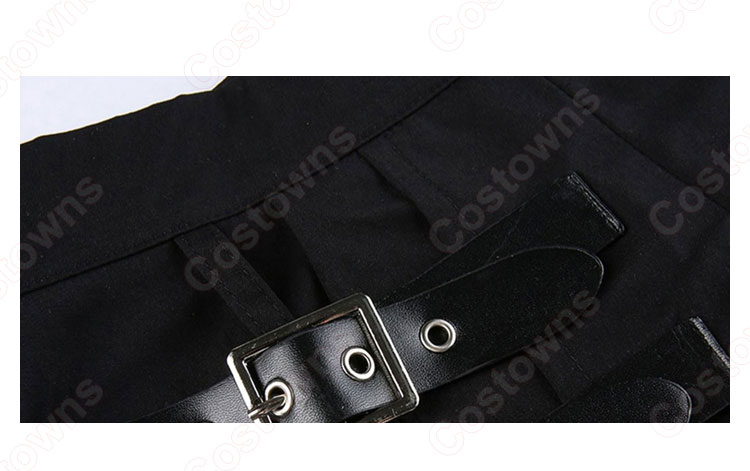 BLACKPINK(ブラックピンク) リサ(LISA) ジャズダンス衣装 韓国ファッション ステージ衣装 ワンアーム アクセサリー-15