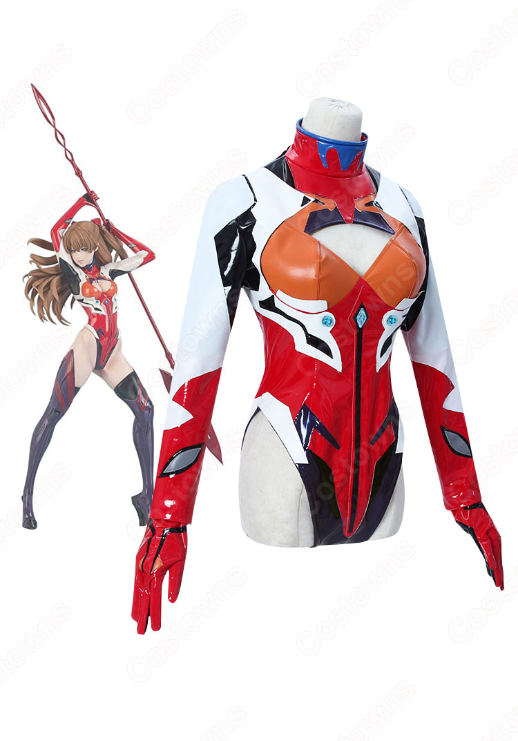 式波・アスカ・ラングレー(しきなみあすからんぐれー) 作戦服 コスプレ衣装 『ヱヴァンゲリヲン新劇場版』(エヴァンゲリオンしんげきじょうばん) cosplay 仮装 変装-6