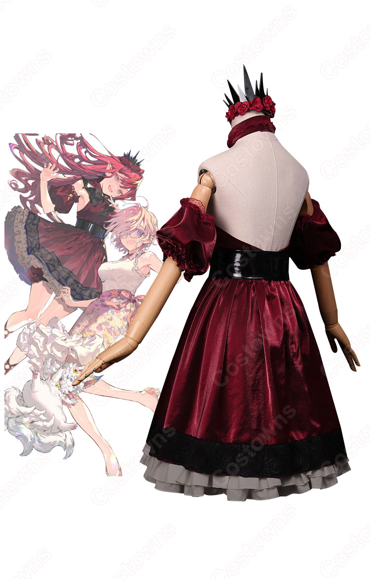 FGO カルデアサテライトステーション ウィンターキャラバン(冬祭り2021-2022) 妖精騎士トリスタン(ようせいきしとりすたん) コスプレ衣装 『Fate/Grand Order』(フェイト・グランドオーダー) cosplay 仮装 変装-8