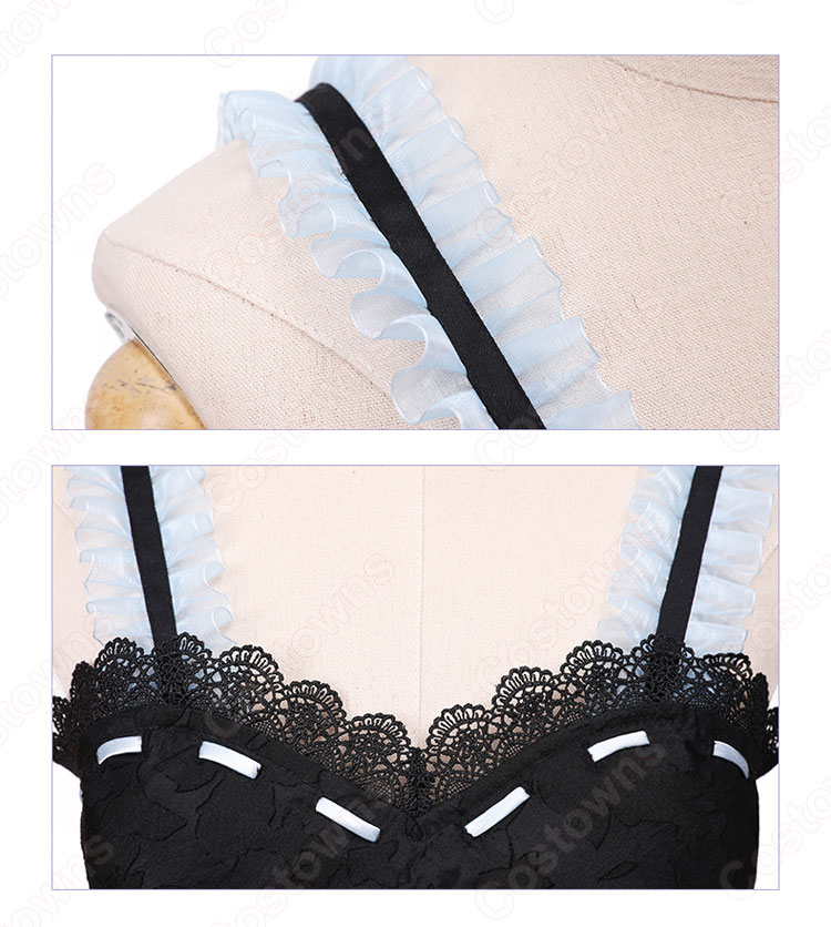 リゼロ レム 日常服 コスプレ衣装 『Re:ゼロから始める異世界生活』（リ・ゼロからはじめるいせかいせいかつ） cosplay 仮装 変装-4