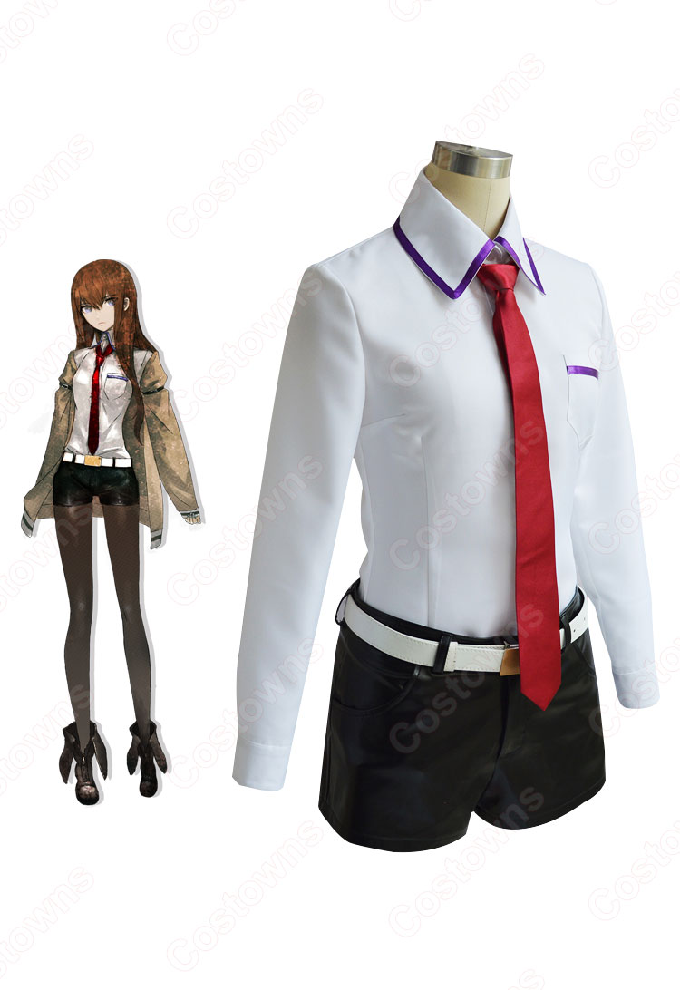 シュタゲ 牧瀬紅莉栖（まきせくりす） 日常服 コスプレ衣装 『STEINS;GATE（シュタインズ・ゲート）』 cosplay 仮装 変装 -  Costowns