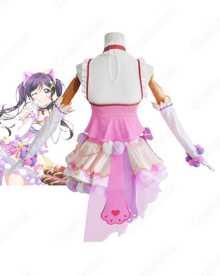 【今日の超目玉】 スクフェスAC 東條希（とうじょうのぞみ キャットツインテール コスプレ衣装