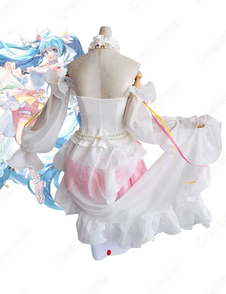 初音ミク（はつねミク） 「HATSUNE MIKU WITH YOU 2020」 コスプレ衣装 cosplay 仮装 変装-3