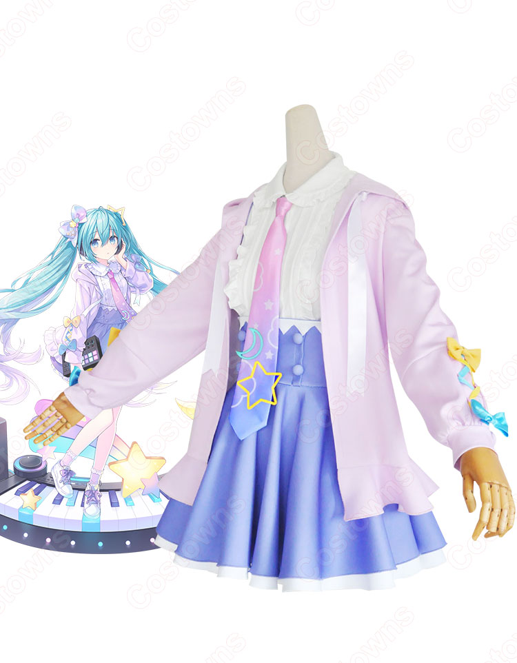 バーチャル・シンガー初音ミク(はつねミク)「Digital Stars 2021」コスプレ衣装-1