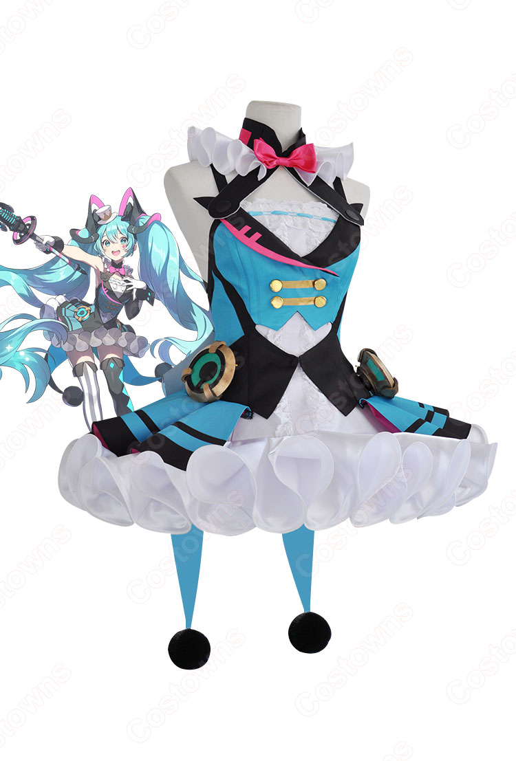 初音ミク（はつね ミク）「マジカルミライ 2019」 コスプレ衣装 「ブレス・ユア・ブレス」MV ダンス服 cosplay 仮装 変装 -  Costowns