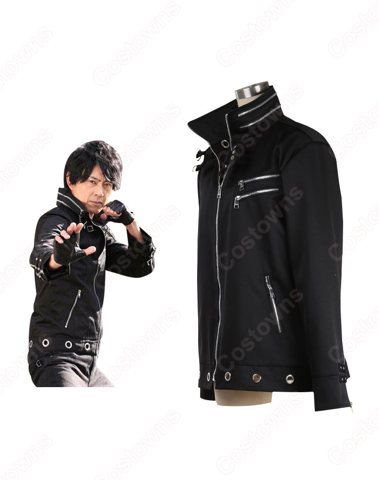 南光太郎 みなみこうたろう 黒いジャケット コート コスプレ衣装 スーパーヒーロー大戦gp 仮面ライダー3号 スーパーヒーローたいせんグランプリ かめんライダー3ごう Cosplay 仮装 変装 Costowns