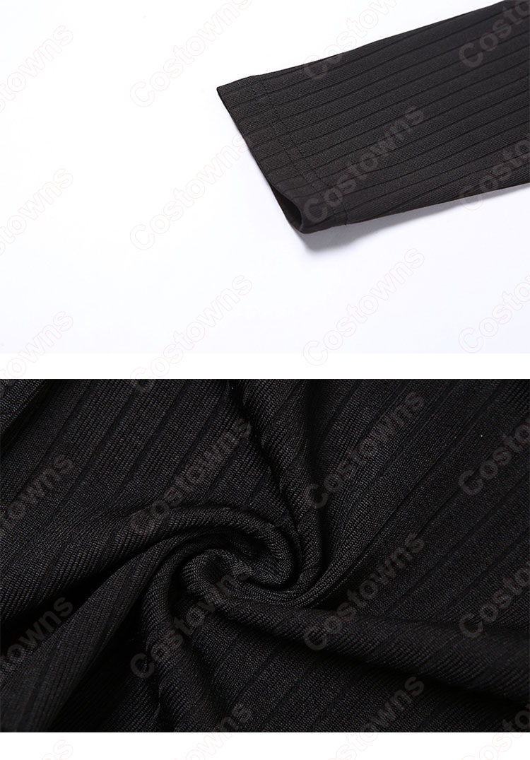 Jennie Kim(キム・ジェニ) グッズ衣装 『BLACKPINK』韓国ガールズグループ アイドル Vネック 長袖 へそ出し セクシーな 長袖 社交ダンス 団体服 演出服-10