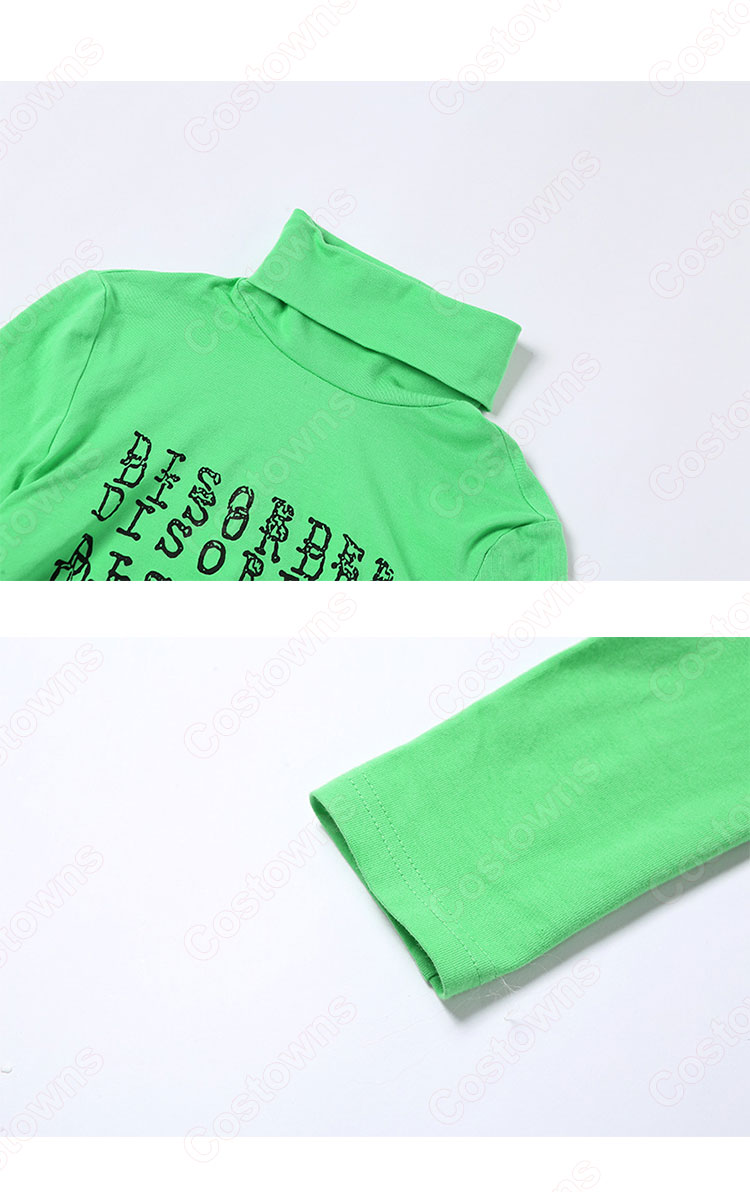 『BLACKPINK 』LISA(リサ) ハイネック トップス ジャズダンス衣装 MONEY MVダンス服 韓国 アイドルスタイル スリム 着痩せ へそ出し ジャズ団体服 人気 ステージ衣装-7