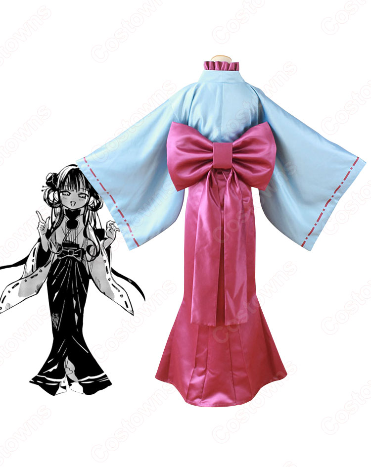 赤根葵(あかねあおい) 和服 コスプレ衣装 『地縛少年花子くん』(じばくしょうねんはなこくん) cosplay 仮装 変装-3