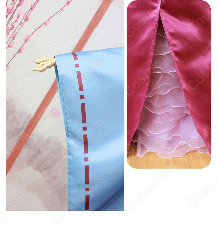 赤根葵(あかねあおい) 和服 コスプレ衣装 『地縛少年花子くん』(じばくしょうねんはなこくん) cosplay 仮装 変装-5