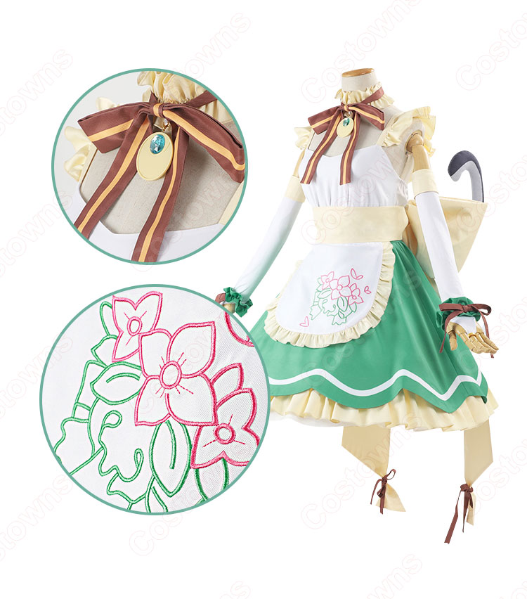 プリコネR コッコロ メイド服 コスプレ衣装 『プリンセスコネクト！Re:Dive』（プリンセスコネクト リダイブ） cosplay 仮装 変装-2