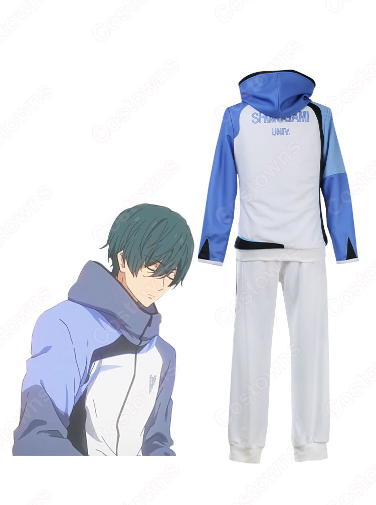 桐嶋郁弥(きりしまいくや) 霜狼学院大学 ジャージ コスプレ衣装 『Free!-Dive to the Future-』 cosplay 仮装 変装-4