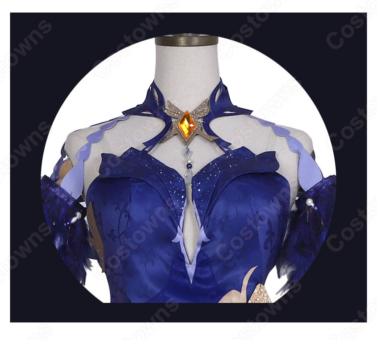 凝光（ギョウコウ） 紗の幽蘭 コスプレ衣装 『原神』（げんしん） cosplay 仮装 変装 - Costowns