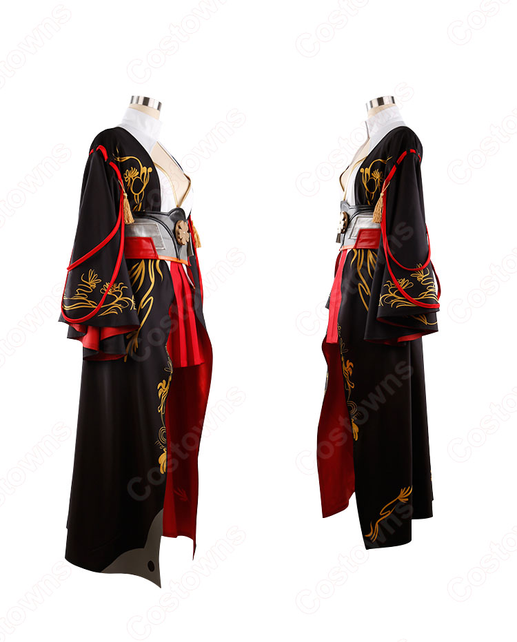 アズレン 正規空母 赤城（アカギ） コスプレ衣装 『アズールレーン』 cosplay 仮装 変装-5