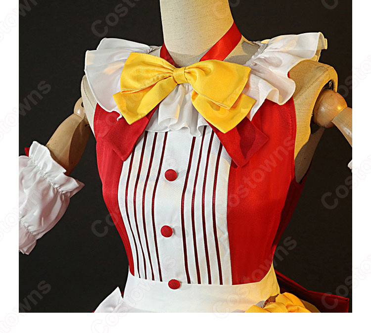 フランドール・スカーレット ハロウィン メイド服 コスプレ衣装 フランドール・スカーレット ハロウィン メイド服 コスプレ衣装