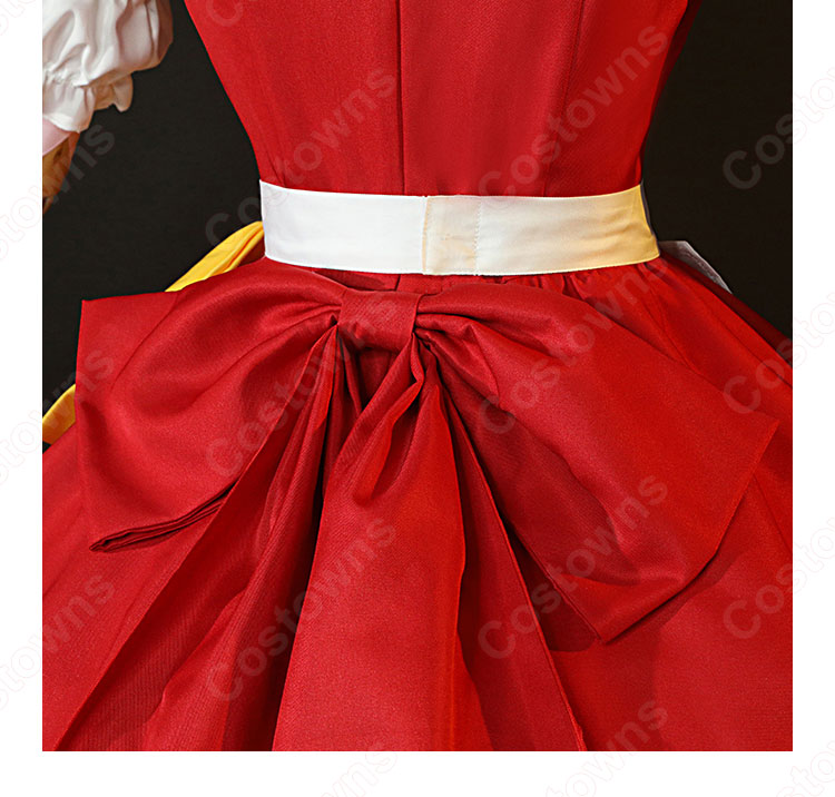 フランドール・スカーレット ハロウィン メイド服 コスプレ衣装 『東方Project』 cosplay 仮装 変装-11