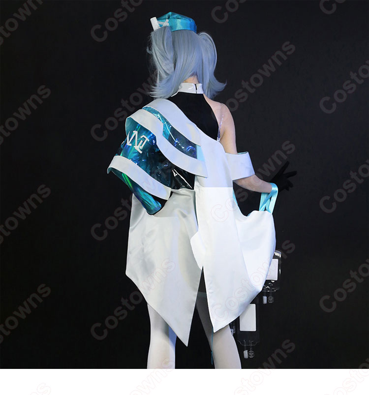 ドルフロ：ニューラルクラウド PA-15 ナース風 コスプレ衣装 『ドールズフロントライン』 少女前線 UL-Nurse フロレンス(FLORENCE) cosplay 仮装 変装-3