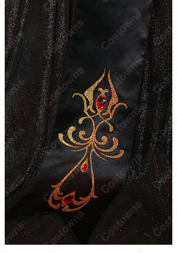 アズレン 軽巡洋艦 能代（ノシロ） 恋結御伽 ケッコン衣装 コスプレ衣装 『アズールレーン』 漆黒の花嫁 新衣装 cosplay 仮装 変装-13