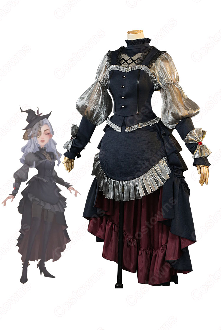 女の魔法使い ゴシックロリータドレス コスプレ衣装 「ハリー