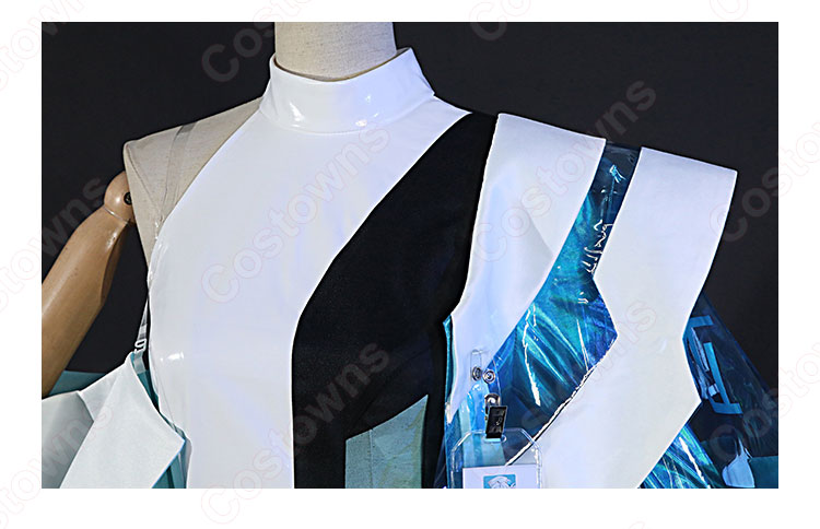 ドルフロ：ニューラルクラウド PA-15 ナース風 コスプレ衣装 『ドールズフロントライン』 少女前線 UL-Nurse フロレンス(FLORENCE) cosplay 仮装 変装-6