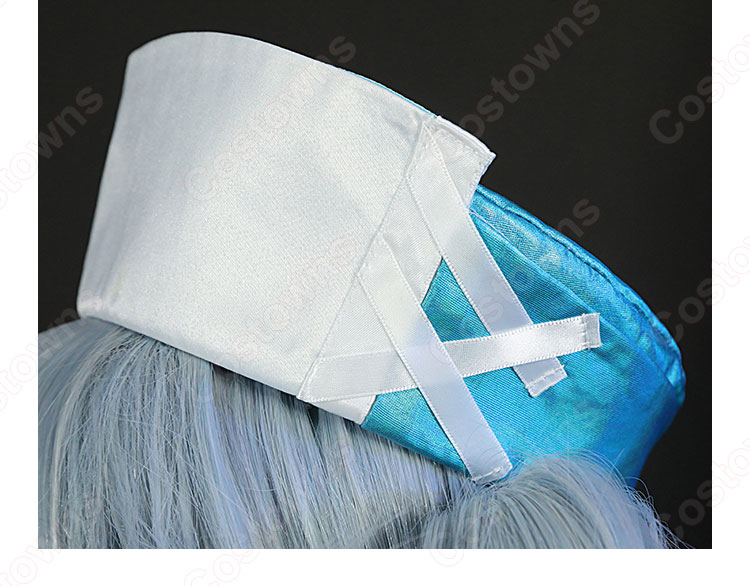 ドルフロ：ニューラルクラウド PA-15 ナース風 コスプレ衣装 『ドールズフロントライン』 少女前線 UL-Nurse フロレンス(FLORENCE) cosplay 仮装 変装-14