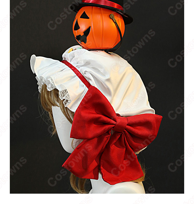 フランドール・スカーレット ハロウィン メイド服 コスプレ衣装 フランドール・スカーレット ハロウィン メイド服 コスプレ衣装