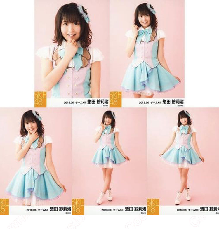 AKB48・SKE48 研究生「チーム公演に憧れてやっちゃいました!Again公演」 演出服 ライブ衣装  MV衣装 惣田紗莉渚(そうだ さりな ) ガイシ制服 生写真服 アイドル衣装 コスプレ衣装-4