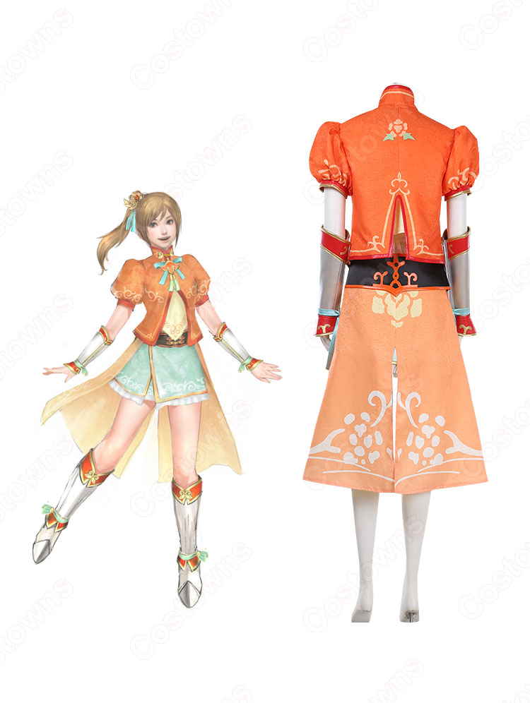 呉 小喬（しょうきょう） コスプレ衣装 『真・三國無双』（しん・さんごくむそう） cosplay 仮装 変装-3
