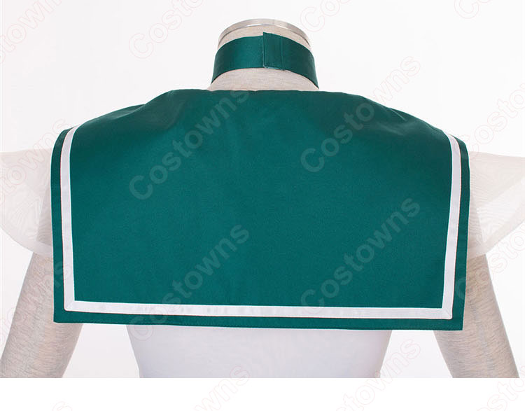 セーラー戦士 海王みちる(かいおうみちる) 戦闘服 コスプレ衣装 『美少女戦士セーラームーン』(びしょうじょせんしセーラームーン) セーラーネプチューン 子供用 大人用 cosplay 仮装 変装-6