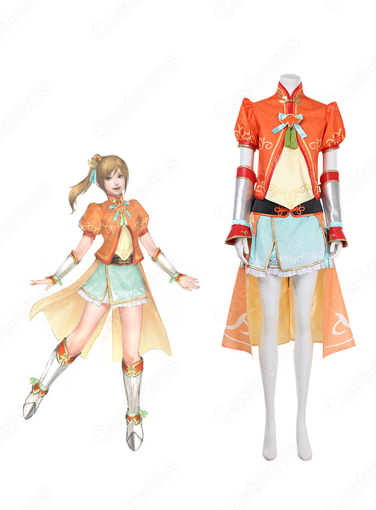 今年人気のブランド品や 呉 小喬（しょうきょう） コスプレ衣装 『真・三國無双』（しん コスプレ衣装
