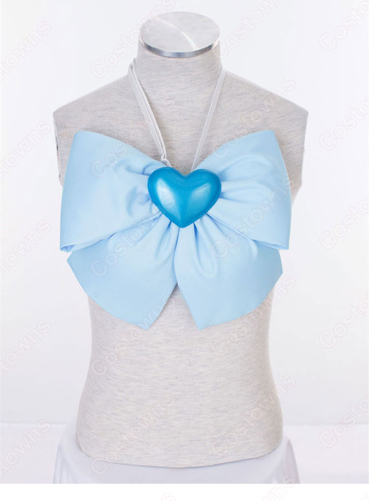 セーラー戦士 水野亜美(みずのあみ) 戦闘服 コスプレ衣装 『美少女戦士セーラームーン』(びしょうじょせんしセーラームーン) セーラーマーキュリー 子供用 大人用 cosplay 仮装 変装-9