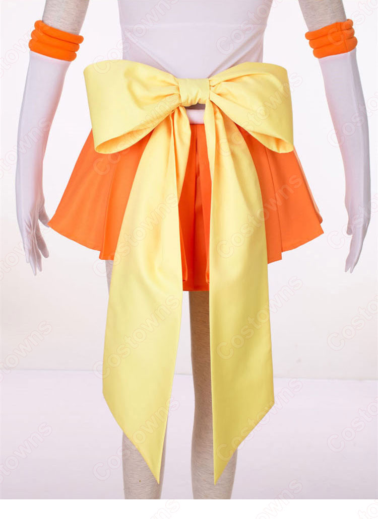 劇場版  セーラー戦士 愛野美奈子（あいのみなこ） スーパー 戦闘服 コスプレ衣装 『美少女戦士セーラームーンEternal』 スーパーセーラーヴィーナス  セーラー服 子供用 大人用 cosplay 仮装 変装-10