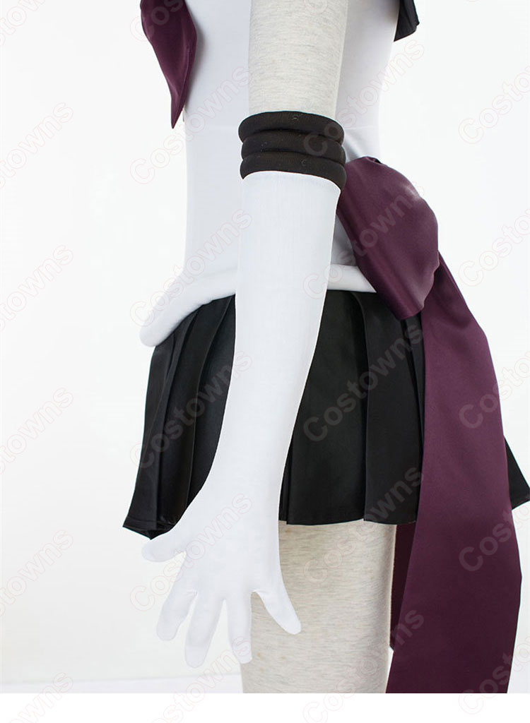 劇場版 セーラー戦士 冥王せつな(めいおうせつな) スーパー  戦闘服 コスプレ衣装 『美少女戦士セーラームーンEternal』 スーパーセーラープルート セーラー服  子供用 大人用 cosplay 仮装 変装-11
