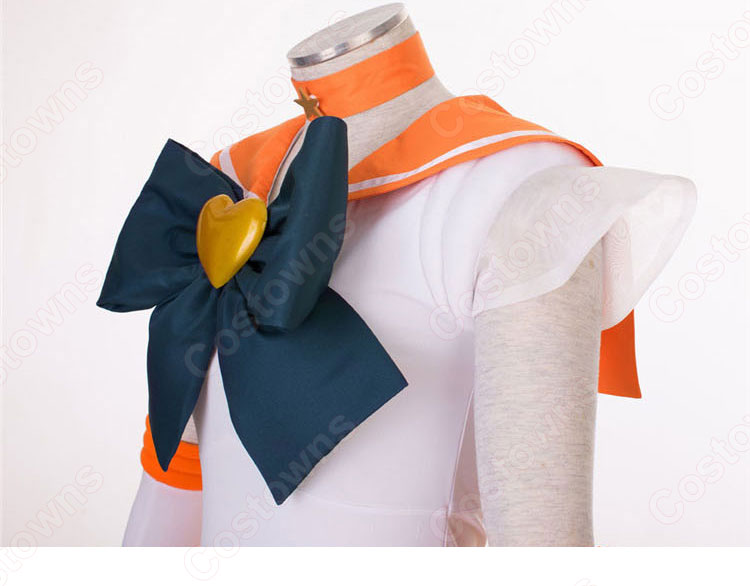 劇場版  セーラー戦士 愛野美奈子（あいのみなこ） スーパー 戦闘服 コスプレ衣装 『美少女戦士セーラームーンEternal』 スーパーセーラーヴィーナス  セーラー服 子供用 大人用 cosplay 仮装 変装-8