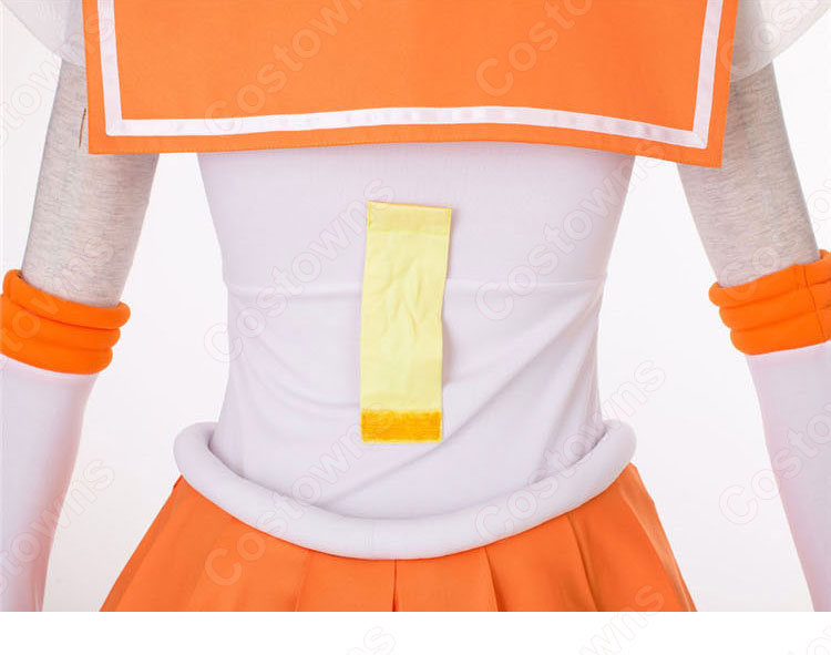 劇場版  セーラー戦士 愛野美奈子（あいのみなこ） スーパー 戦闘服 コスプレ衣装 『美少女戦士セーラームーンEternal』 スーパーセーラーヴィーナス  セーラー服 子供用 大人用 cosplay 仮装 変装-11