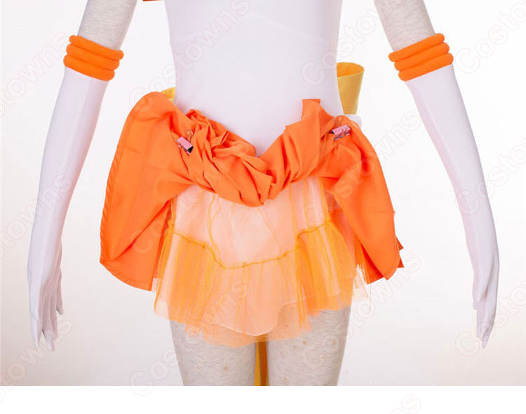 劇場版  セーラー戦士 愛野美奈子（あいのみなこ） スーパー 戦闘服 コスプレ衣装 『美少女戦士セーラームーンEternal』 スーパーセーラーヴィーナス  セーラー服 子供用 大人用 cosplay 仮装 変装-7