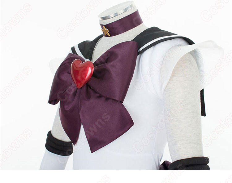 劇場版 セーラー戦士 冥王せつな(めいおうせつな) スーパー  戦闘服 コスプレ衣装 『美少女戦士セーラームーンEternal』 スーパーセーラープルート セーラー服  子供用 大人用 cosplay 仮装 変装-7