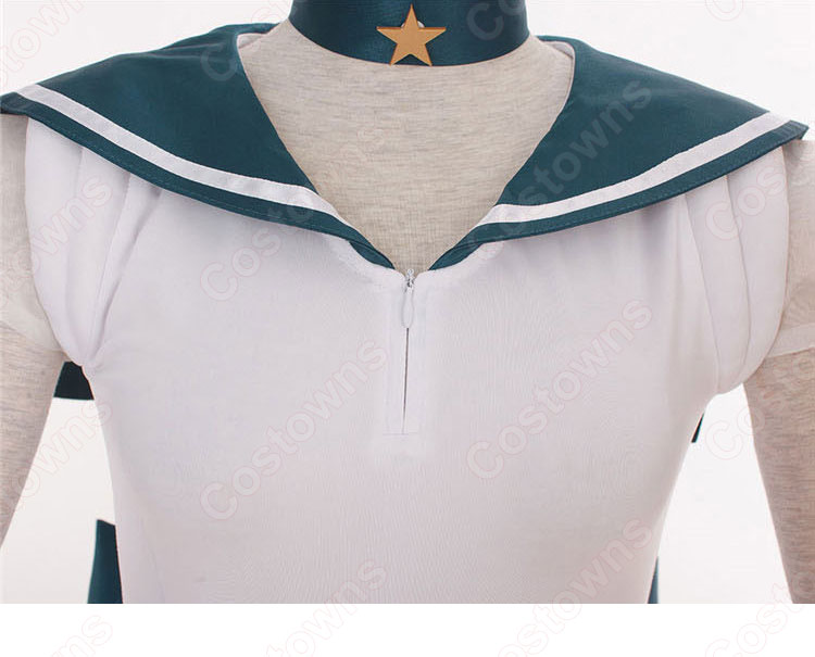 劇場版   セーラー戦士 天王はるか(てんおうはるか) スーパー 戦闘服 コスプレ衣装『美少女戦士セーラームーンEternal』 スーパーセーラーウラヌス  セーラー服 子供用 大人用 cosplay 仮装 変装-5