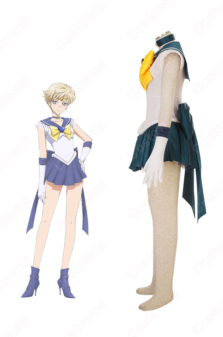 劇場版   セーラー戦士 天王はるか(てんおうはるか) スーパー 戦闘服 コスプレ衣装『美少女戦士セーラームーンEternal』 スーパーセーラーウラヌス  セーラー服 子供用 大人用 cosplay 仮装 変装-3
