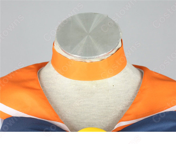 セーラー戦士 愛野美奈子（あいのみなこ） セーラー服 戦闘服 コスプレ衣装 『美少女戦士セーラームーン』（びしょうじょせんしセーラームーン） セーラーヴィーナス 子供用 大人用 cosplay 仮装 変装-8