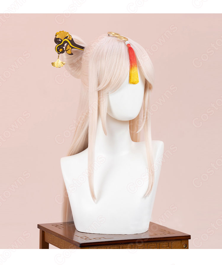 凝光（ギョウコウ） コスプレウィッグ 『原神(げんしん)』 耐熱