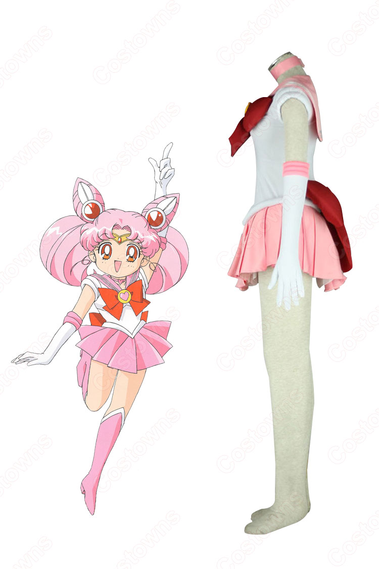 セーラー戦士 ちびうさ セーラー服 戦闘服 コスプレ衣装 『美少女戦士セーラームーン』(びしょうじょせんしセーラームーン) 子供用 大人用 cosplay 仮装 変装-3