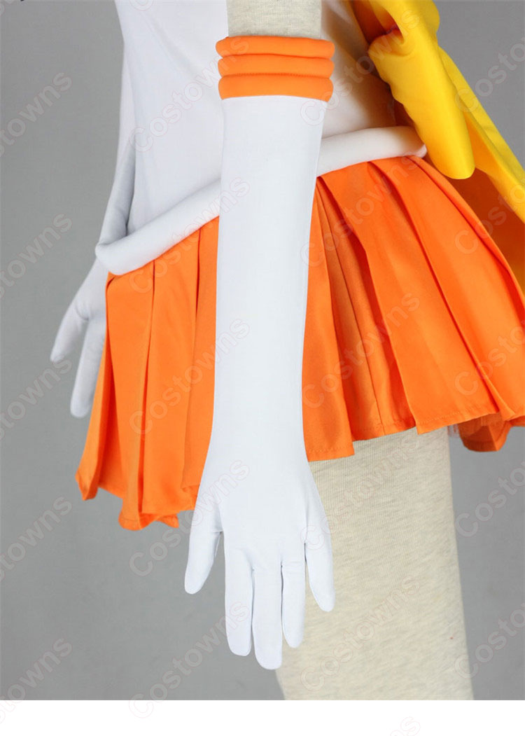 セーラー戦士 愛野美奈子（あいのみなこ） セーラー服 戦闘服 コスプレ衣装 『美少女戦士セーラームーン』（びしょうじょせんしセーラームーン） セーラーヴィーナス 子供用 大人用 cosplay 仮装 変装-7