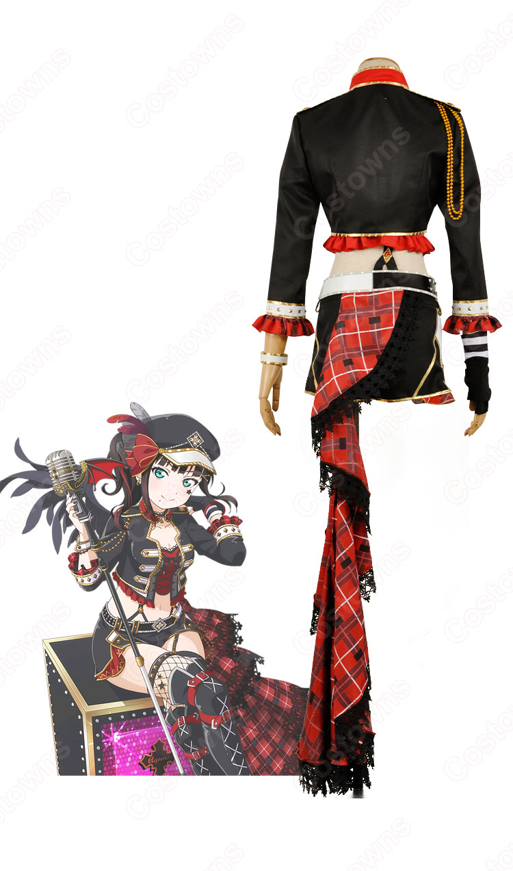 黒澤ダイヤ（くろさわだいや） ＜パンクロック編 頑固者のロック 覚醒後＞ コスプレ衣装 『ラブライブ！サンシャイン!!』 ロックガール cosplay 仮装 変装-4