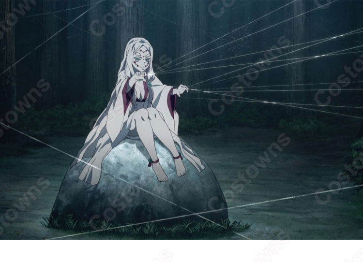 累の母 母蜘蛛（るいのはは） コスプレ衣装 【鬼滅の刃】 cosplay 那田蜘蛛山 和服-1